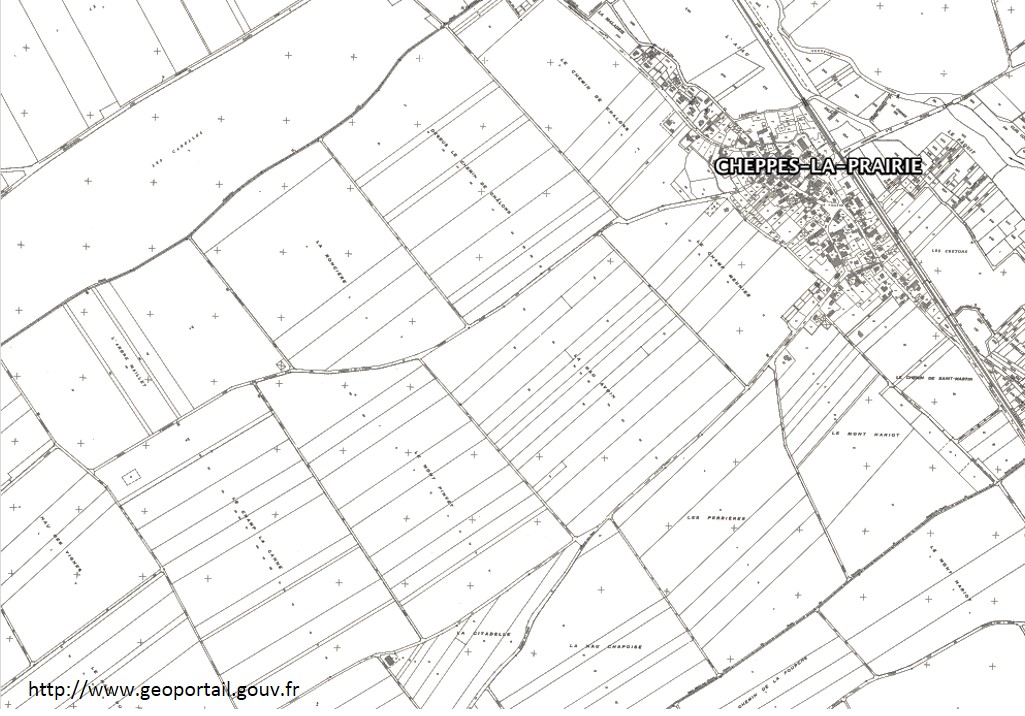 Village de Cheppes la Prairie