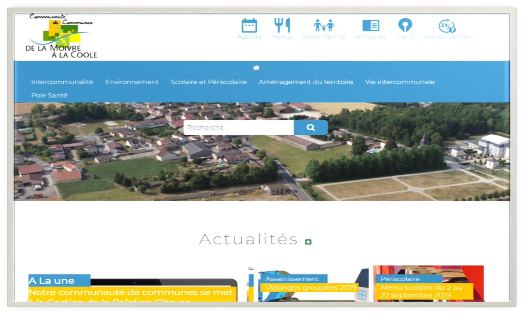 Lien vers Site internet de la CCMC Moivre et Coole